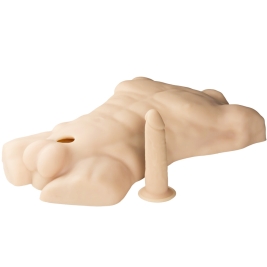 Фаллос с торсом SILEXD Apollo L 7"