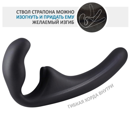 Страпон безремневой Natural Temptation