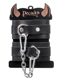 Наручники кожаные Pecado