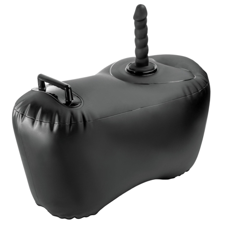 Надувной пуфик с дилдо Body Dock Inflatable Love Seat